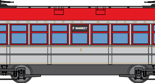 Car 1 Magnet • SF Muni, 1912