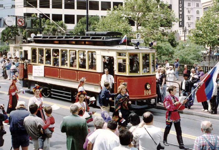 Happy 125th to San Francisco Electric Streetcars