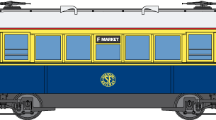 130 magnet • SF Muni, 1914