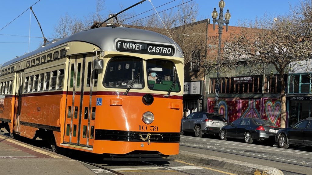 Buses on F-line through March 12