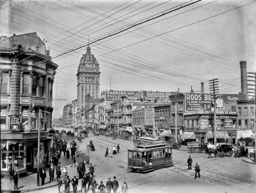 When the oldest streetcar was new