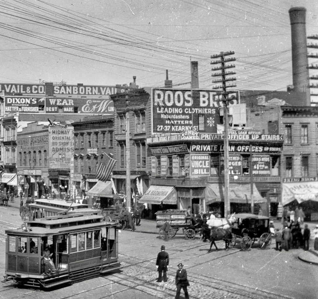 When the oldest streetcar was new