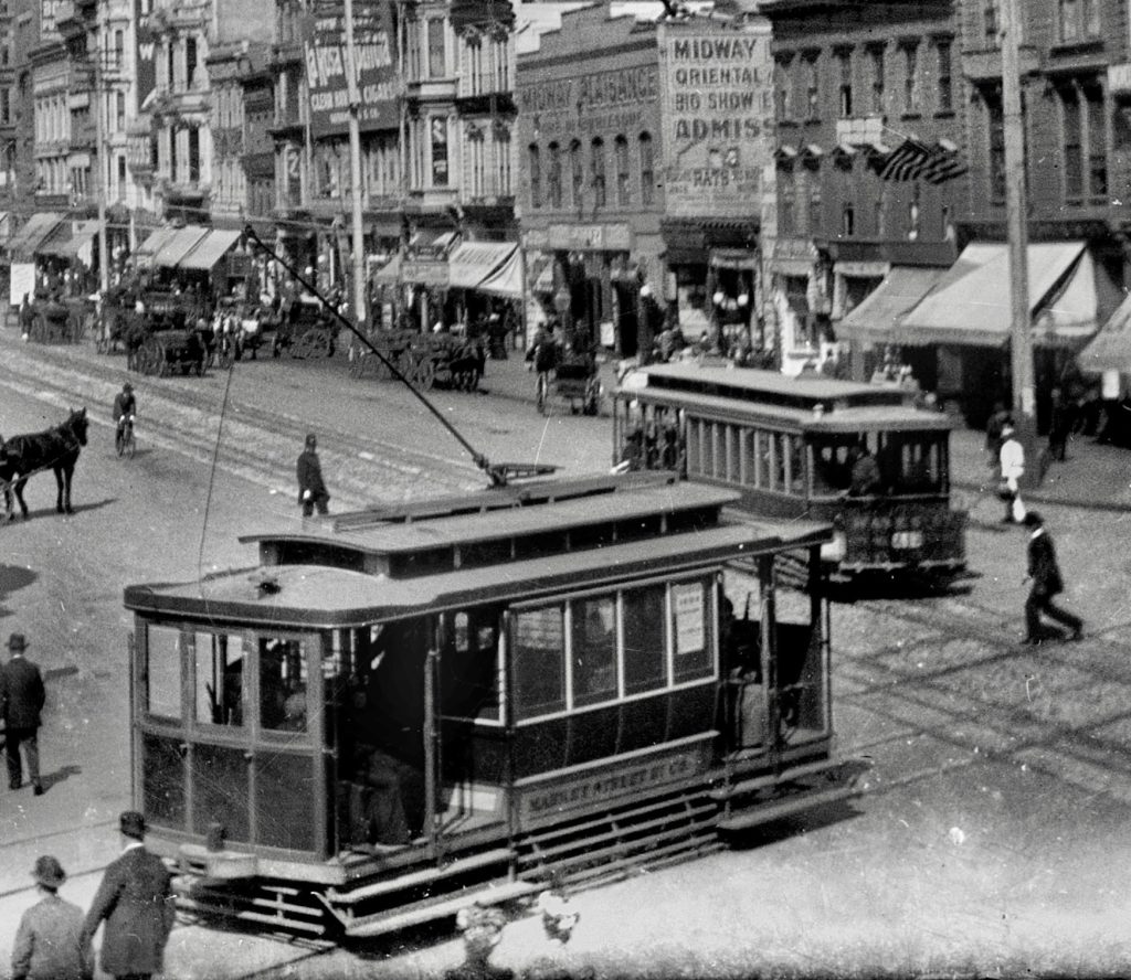 When the oldest streetcar was new