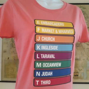 Ladies Scoop Neck Rollsign Tee