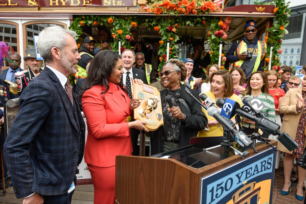 Great 150th cable car celebration!