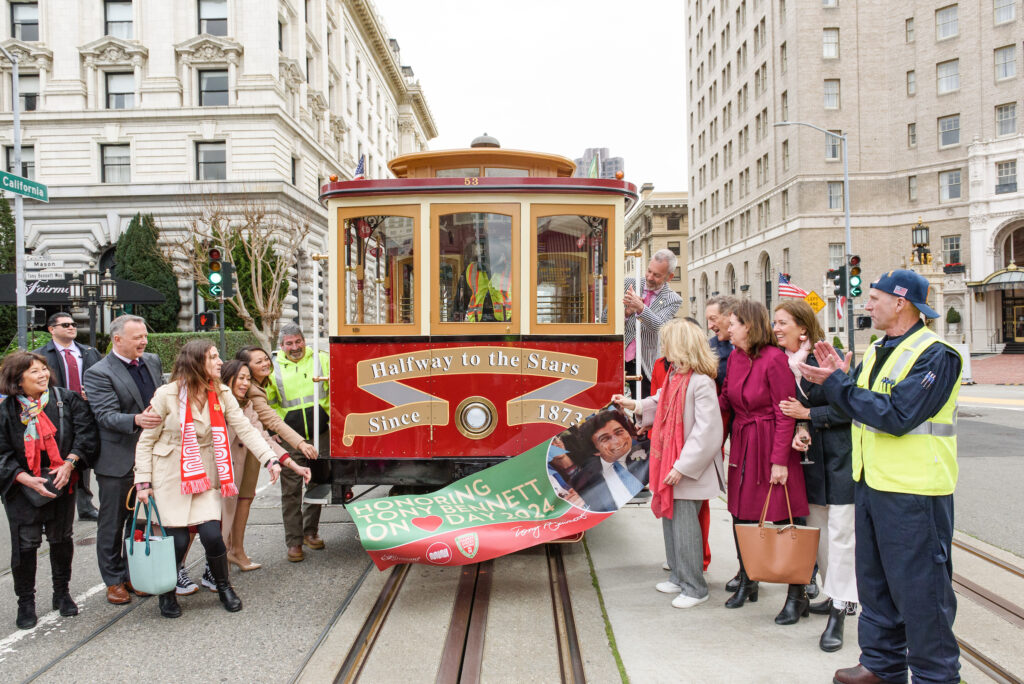 Tony Bennett's 'Halfway to the Stars' Cable Car!