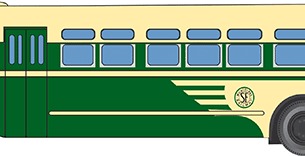 2230 Magnet • SF Muni Mack Diesel Coach (1956)