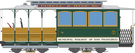 No. 8 - Municipal Railway of San Francisco (1948-1959) - Market Street Railway