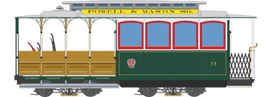 No. 9 - Market Street Railway Company, 1927-1936 - Market Street Railway