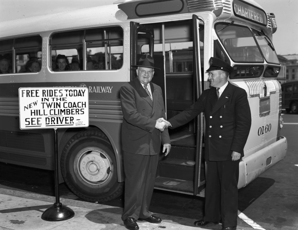 1947: Cable car war