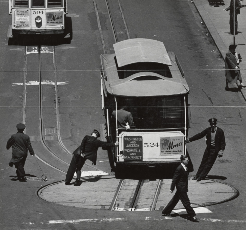 1947: Cable car war