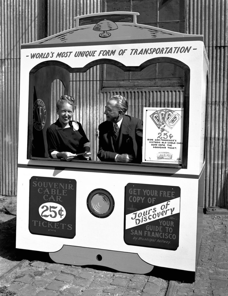 1947: Cable car war