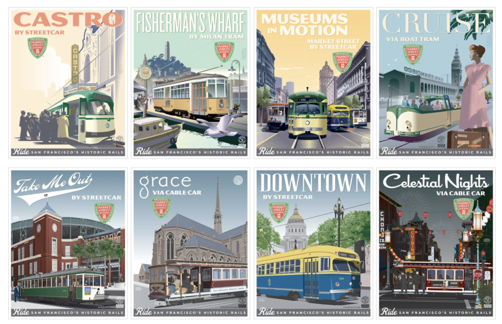 Unique gifts for SF transit fans