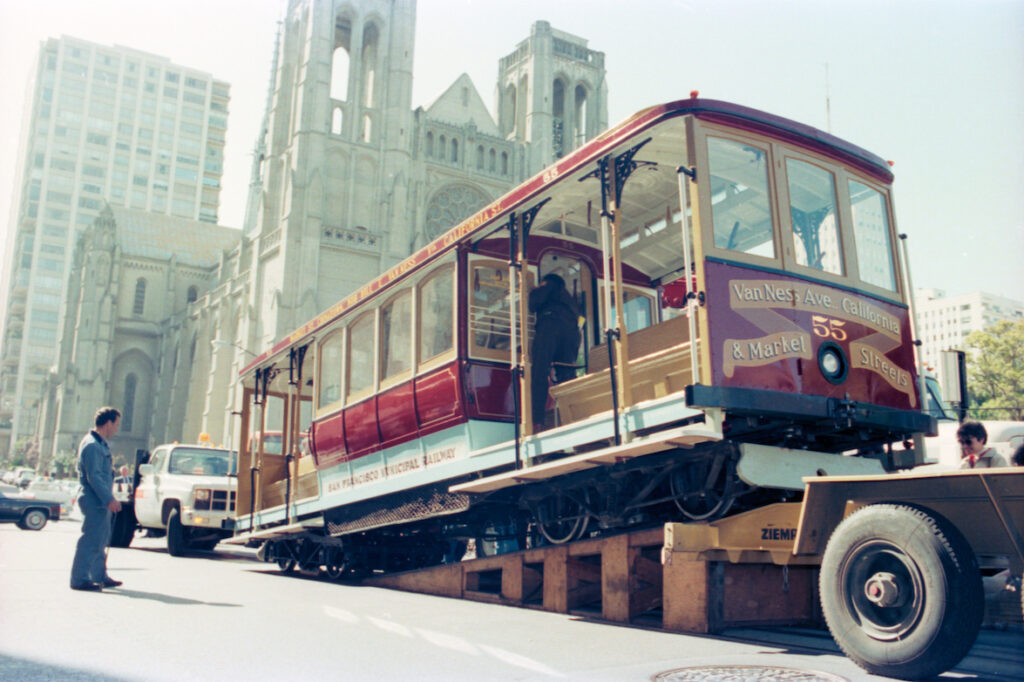 Rebuilding the cable car system, 1982-84