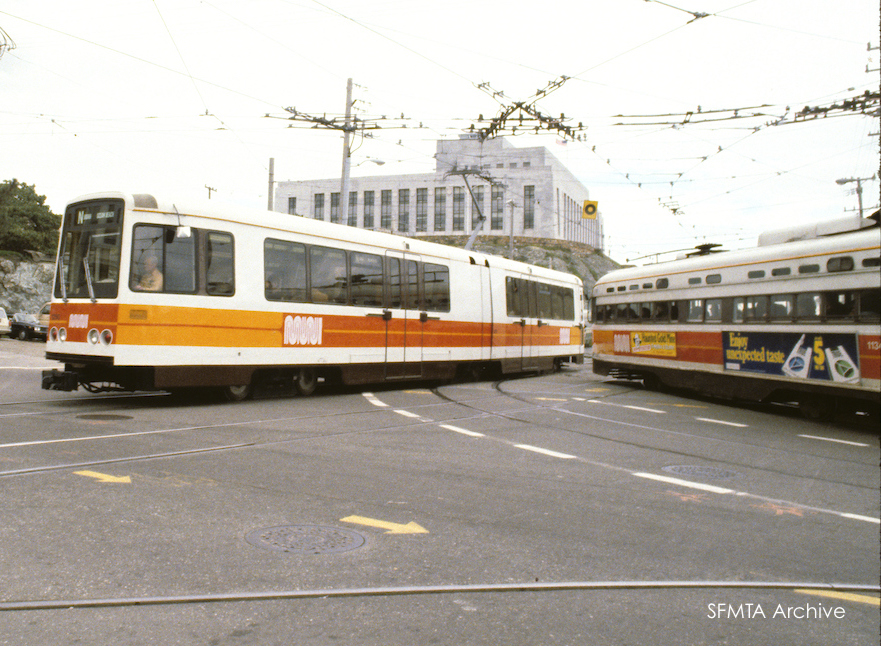 Streetcars in the Sunset