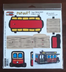 DIY 3-D San Francisco Cable Car Pop-Out Model