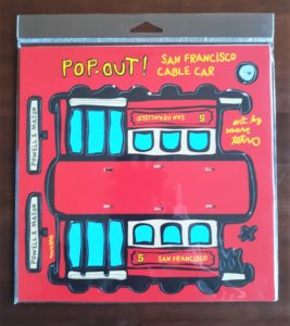 DIY 3-D San Francisco Cable Car Pop-Out Model