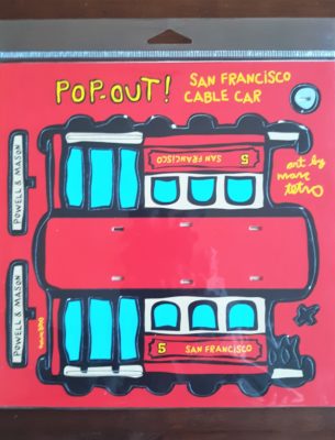 DIY 3-D San Francisco Cable Car Pop-Out Model