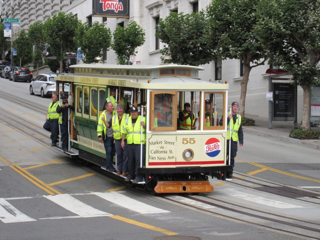 No. 55 - San Francisco Municipal Railway, 1956
