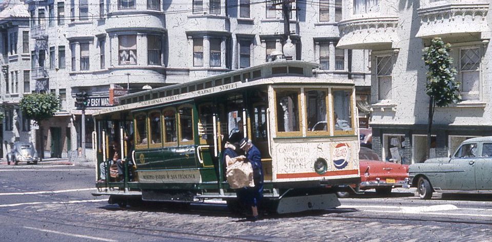 No. 55 - San Francisco Municipal Railway, 1956