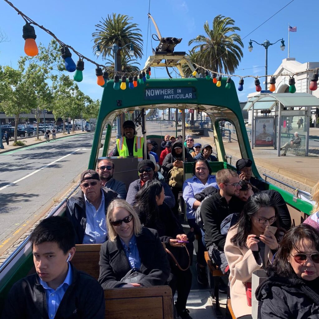 Boat Tram sails most Fridays/Saturdays thru Oct. 11