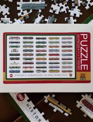 San Francisco's Historic Fleet 300-piece Puzzle