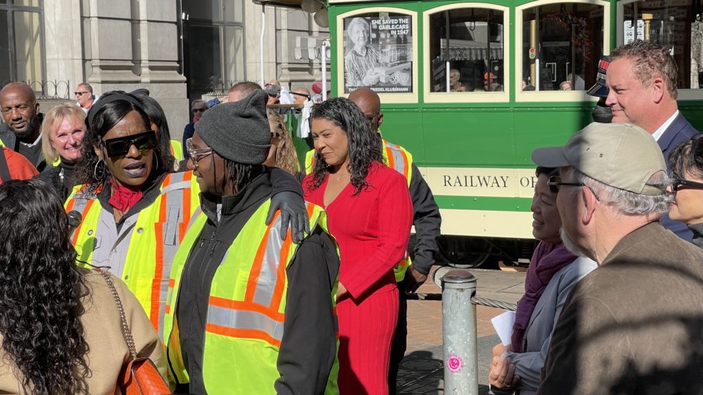 75th anniversary celebration of saving the cable cars proves a real bell-ringer