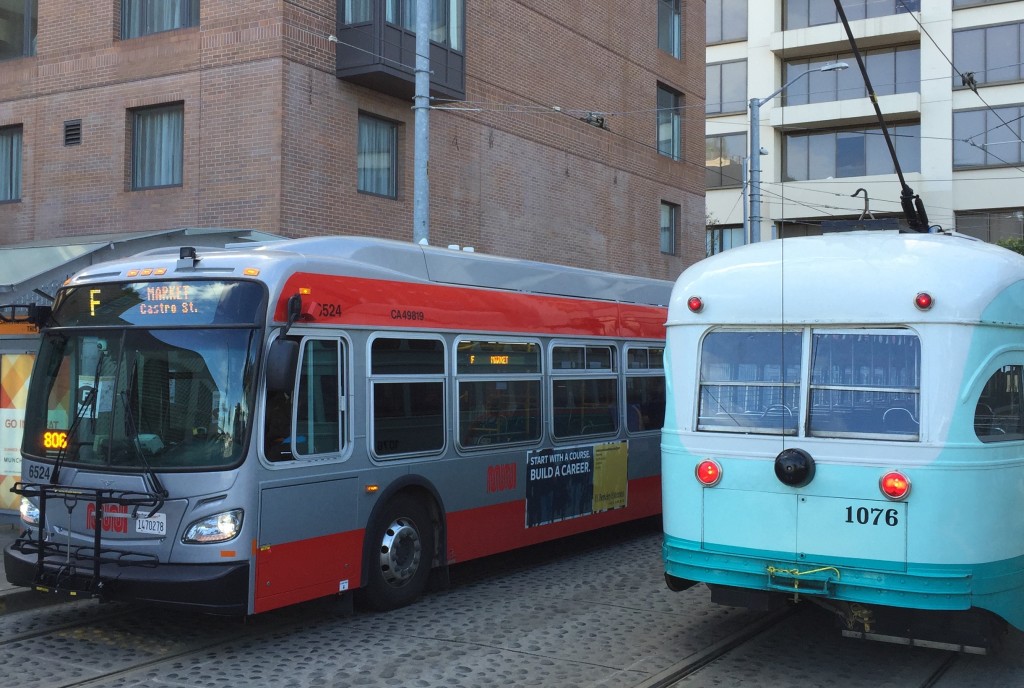 For three weeks, F-line streetcar riders from the Wharf had to transfer onto buses near the Ferry Building to reach destinations along Market Street, including the Castro. Many skipped the trip altogether.