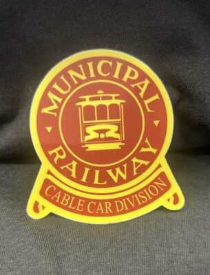 Cable Car Division Sticker