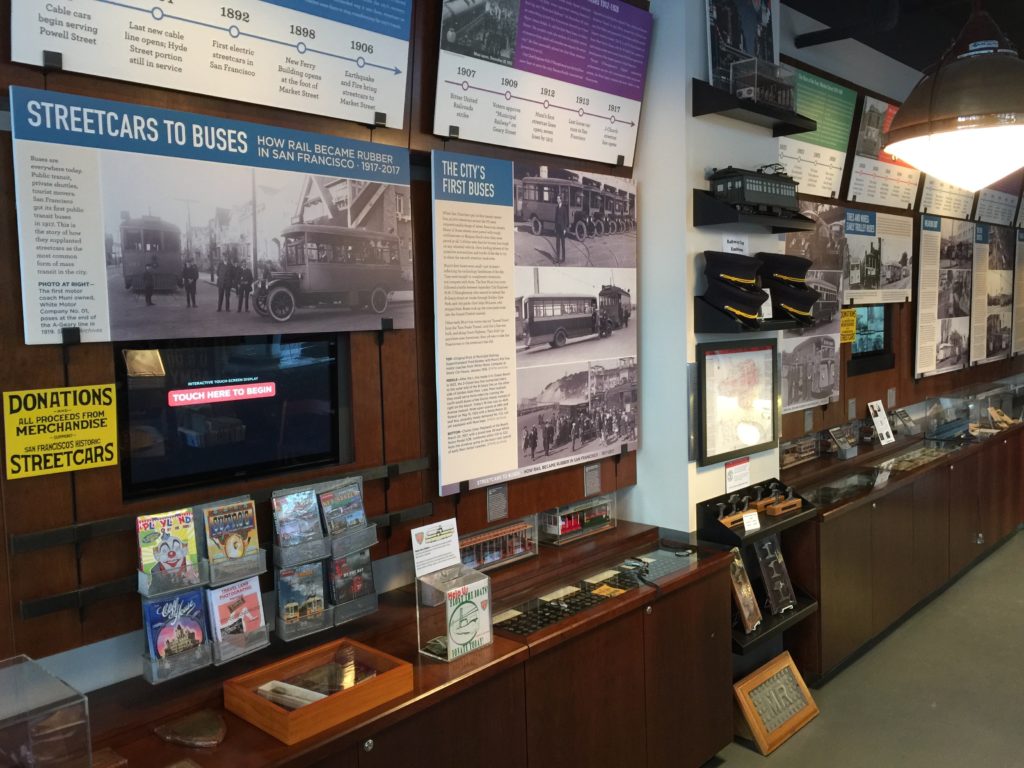 Buses & Streetcars: New Exhibit at SF Railway Museum