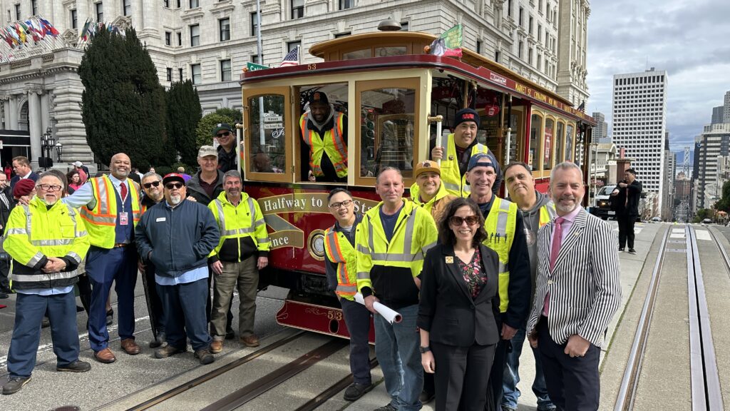 Tony Bennett's 'Halfway to the Stars' Cable Car!