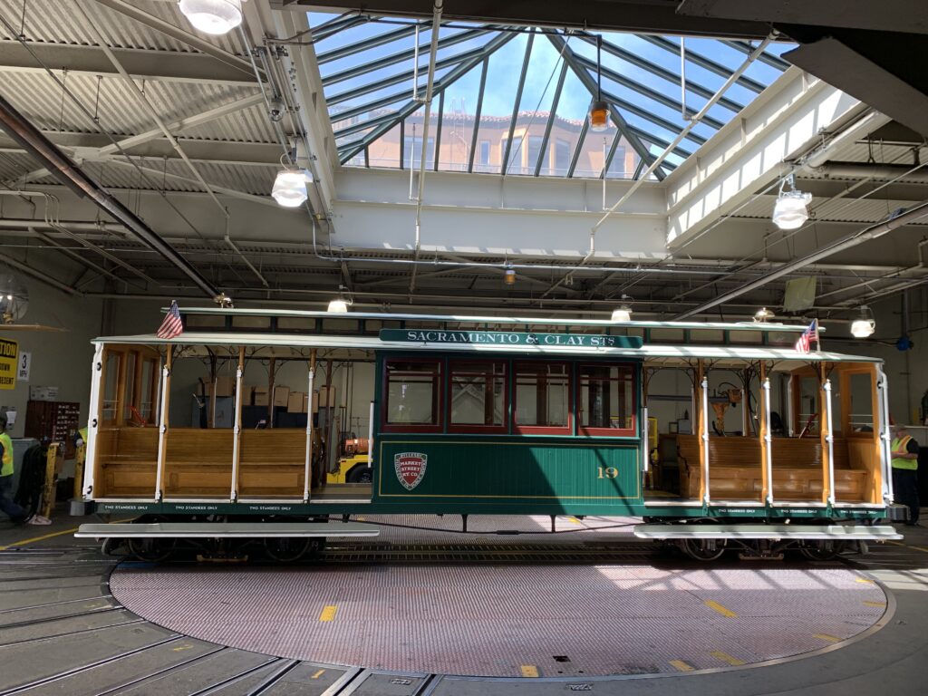 Cable car celebration kickoff June 13, California & Market Sts.