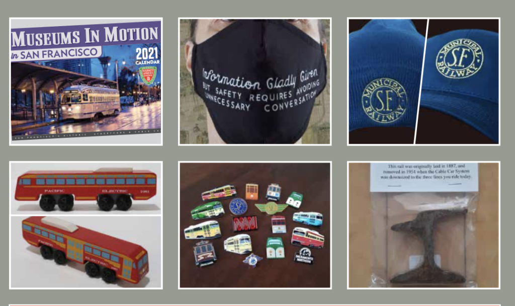 Unique gifts for SF transit fans