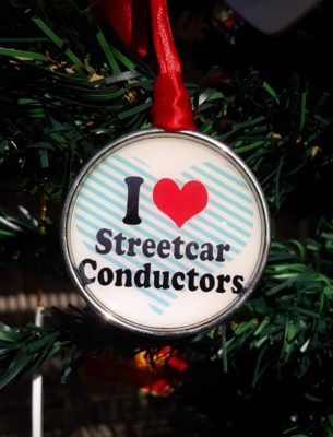 Ornament - I Love Streetcar Conductors