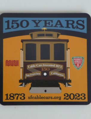 "Cable Car 150th" Coaster
