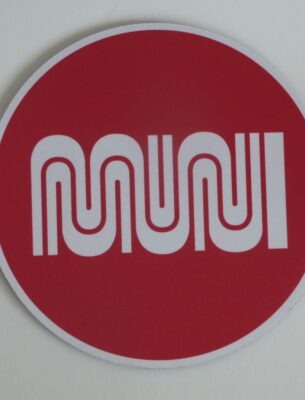 Mousepad, SF Muni "worm" logo