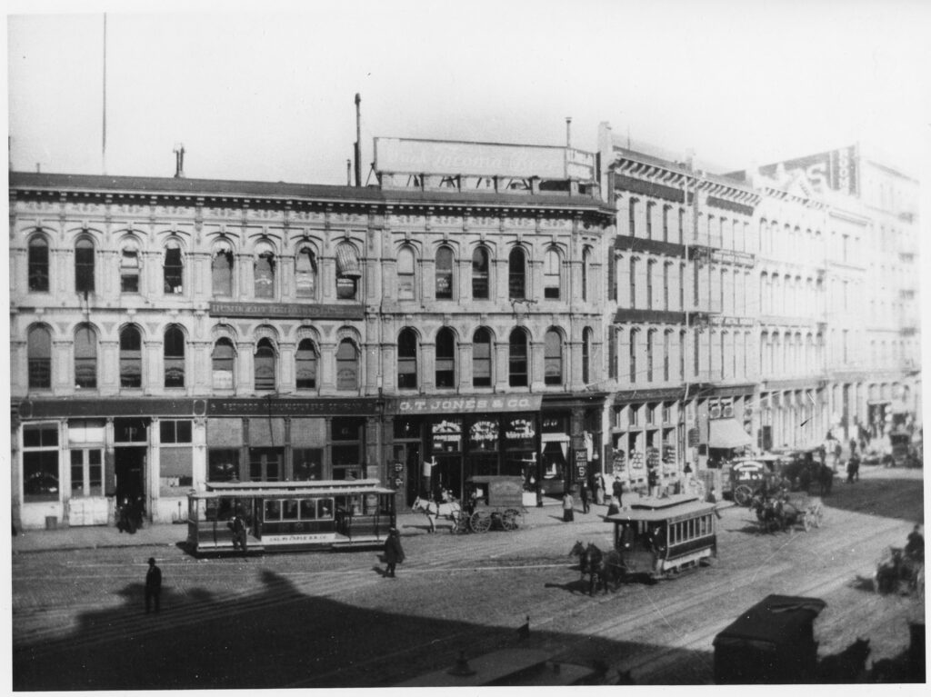 Market & California, now and then (and then, and then...)