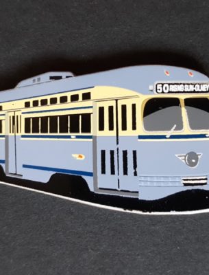 Lapel Pin Philadelphia PCC 2687 (SF Muni 1060)