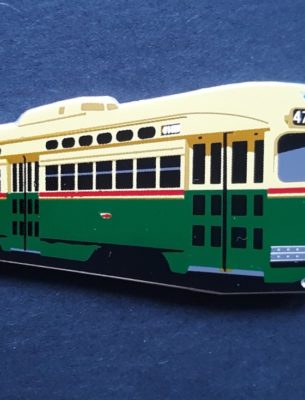 Lapel Pin Philadelphia PCC 2722 (SF Muni 1055)