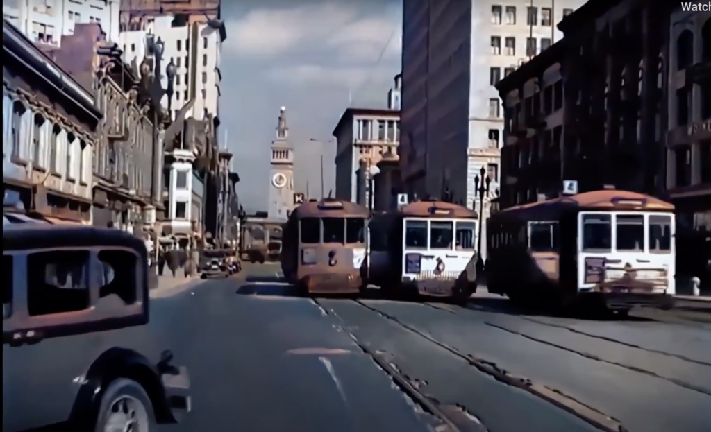 Market Street 1932: Wowza!