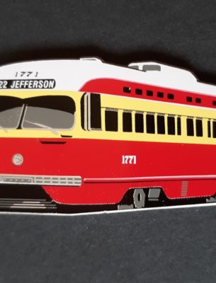 Lapel Pin St. Louis PCC 1771 (SF Muni 1050)