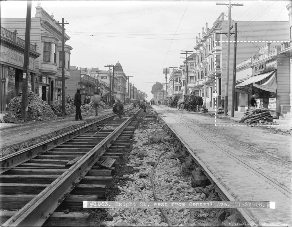 Haight Street, West from Central Avenue