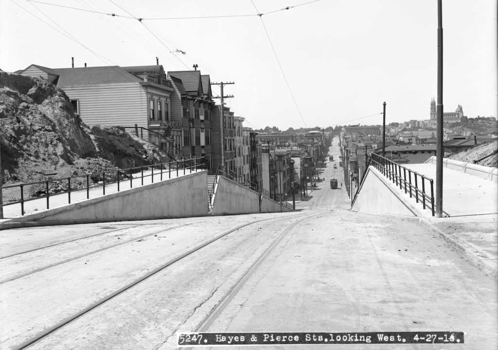 Hayes Street: transit since 1860