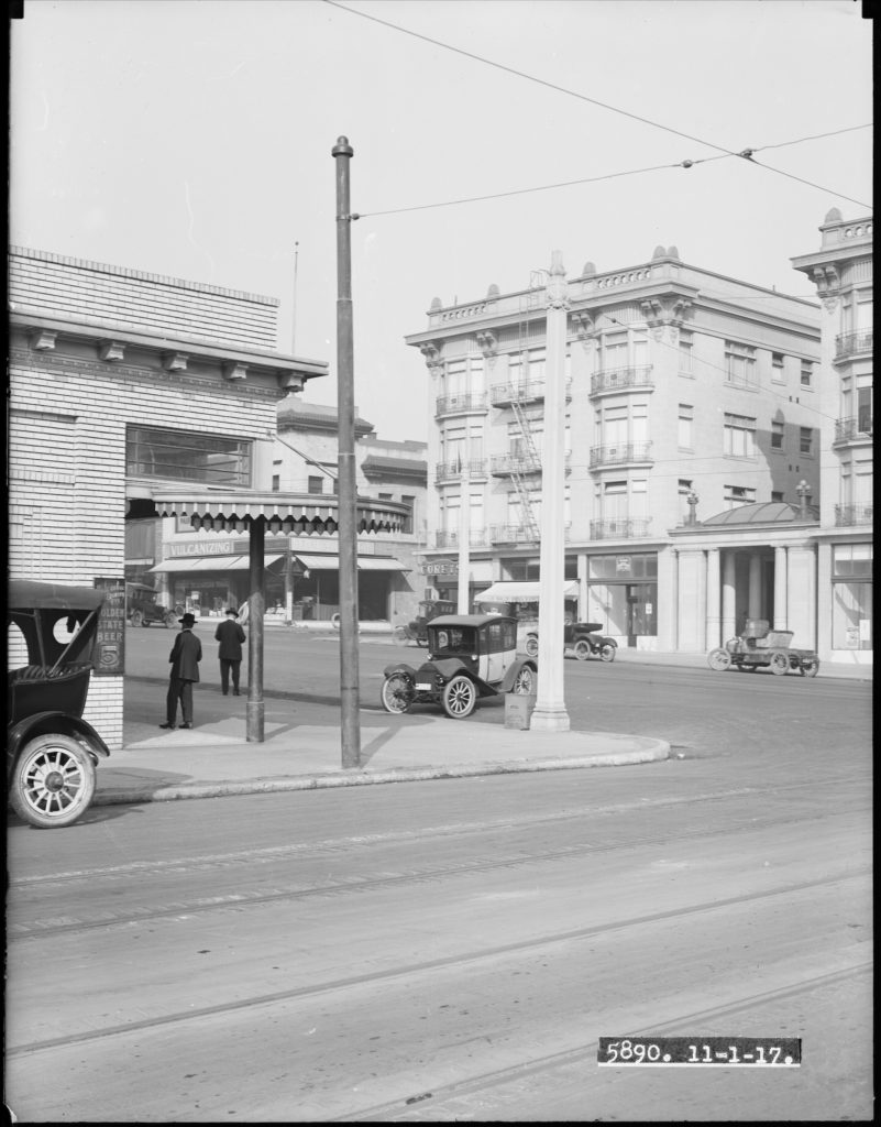 Van Ness and McAllister, Nov. 1, 1917