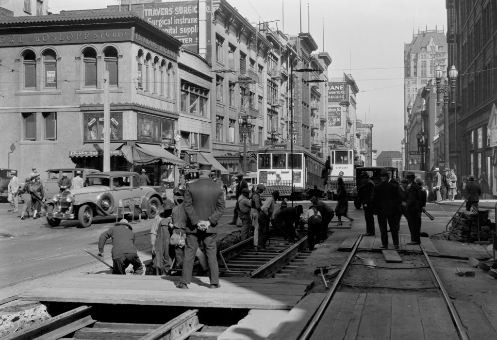 The fall of Market Street Railway
