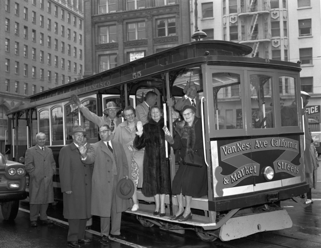 No. 55 - San Francisco Municipal Railway, 1956