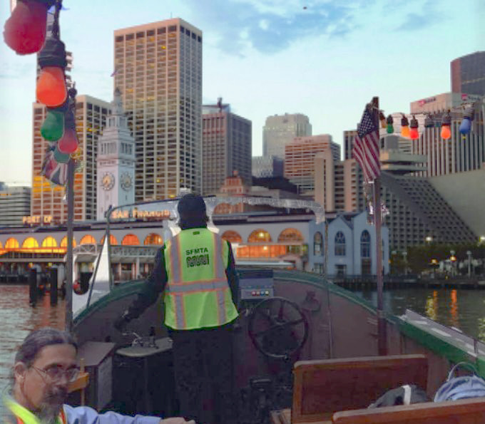 Boat Tram About to Land
