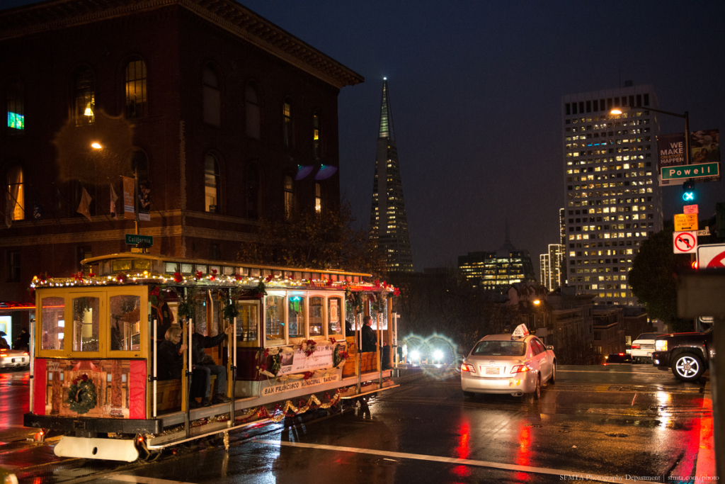 Night Street Scenes and Cable Cars
