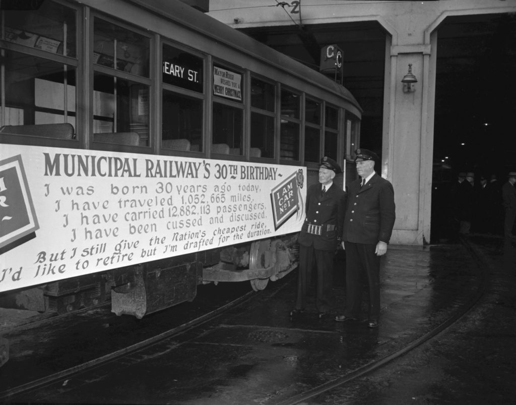 Muni at war: crushloads & consolidation 1941-1945
