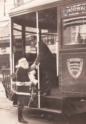 santa on the streetcar 1928.jpg